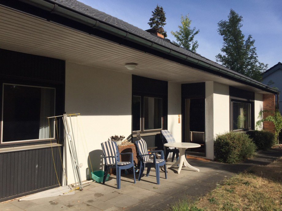 Terrassenansicht Einfamilienhaus Sankt Augustin