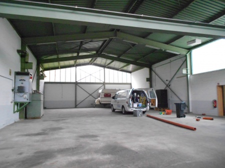 Halle von innen Parkhaus Sankt Augustin