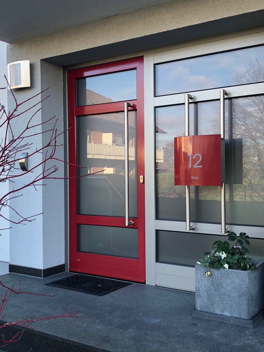 Eingangsbereich Doppelhaush�lfte Sankt Augustin