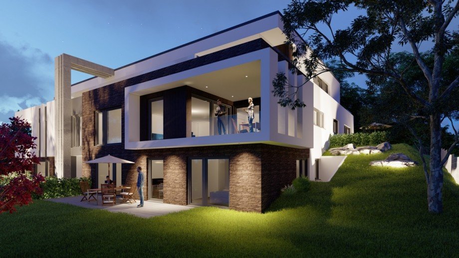 Au�enansicht Erdgeschosswohnung Bonn