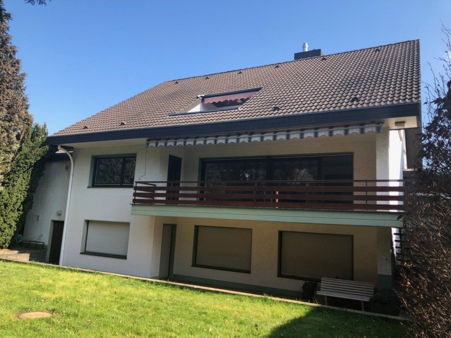 R�ckansicht Einfamilienhaus Sankt Augustin