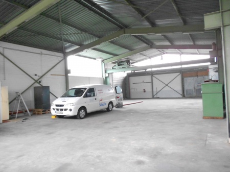 Halle von innen Parkhaus Sankt Augustin