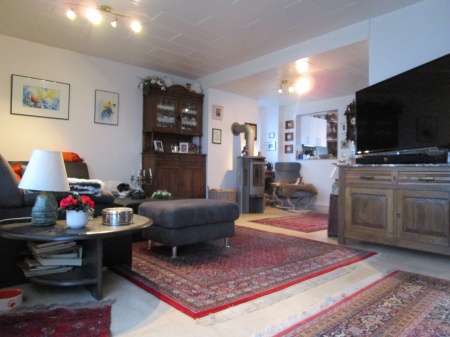 EG Wohnzimmer mit angrenzender K�che Reiheneckhaus Lohmar