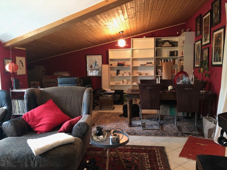 Ansicht Wohn,- Esszimmer Etagenwohnung Bonn