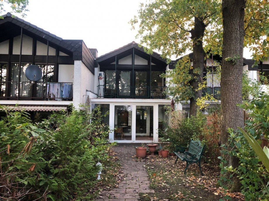 R�ckansicht Einfamilienhaus Sankt Augustin