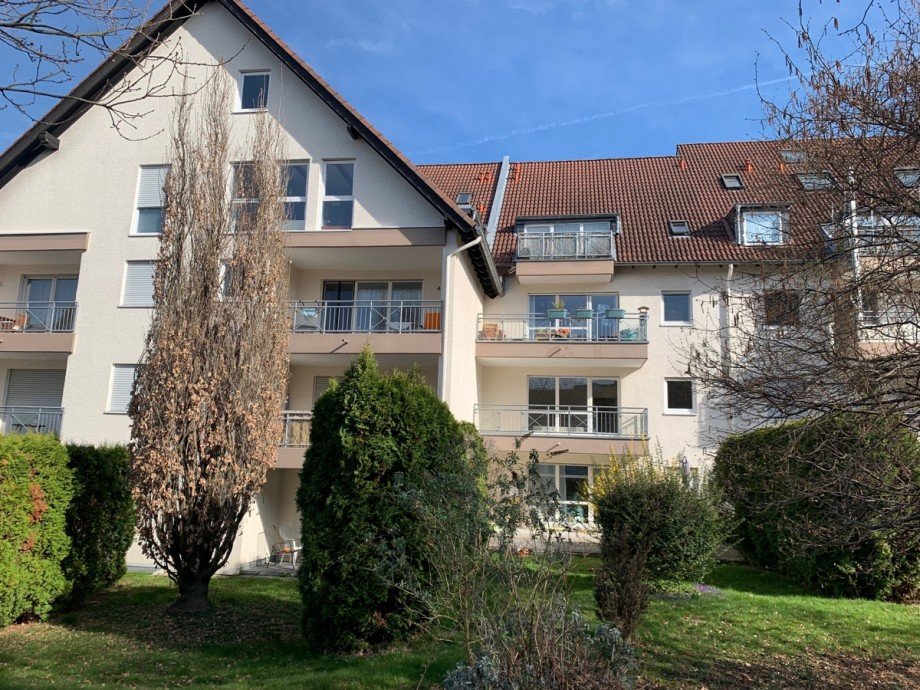 R�ckansicht Etagenwohnung Bonn