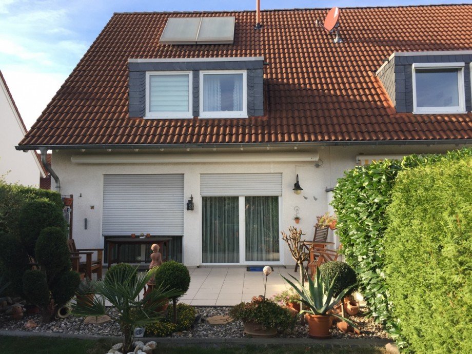 R�ckansicht Reiheneckhaus Sankt Augustin