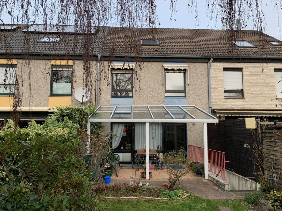 R�ckansicht Reihenhaus Sankt Augustin