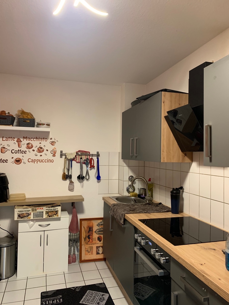 Ansicht K�che Etagenwohnung Hennef