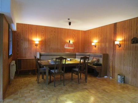 Essbereich im Wohnzimmer Bungalow Bonn / Holzlar