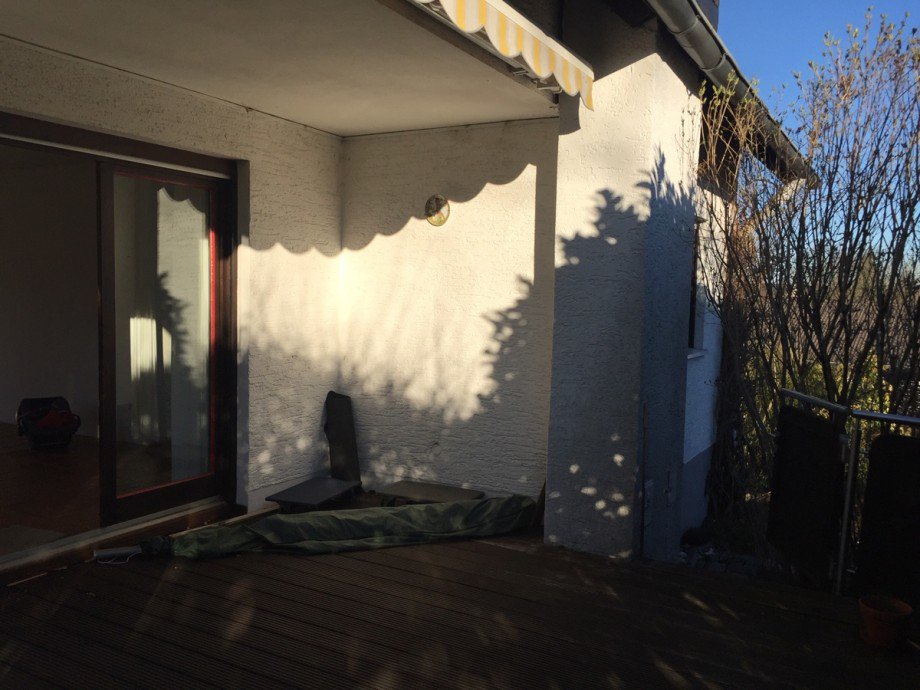 Ansicht Terrasse Einfamilienhaus Much / Marienfeld