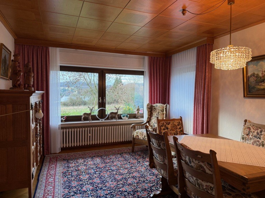 Ansicht Esszimmer im OG Einfamilienhaus Thomasberg