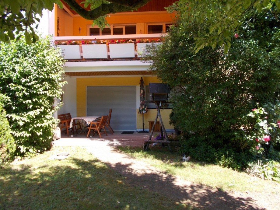 R�ckansicht des Hauses Mehrfamilienhaus Sankt Augustin