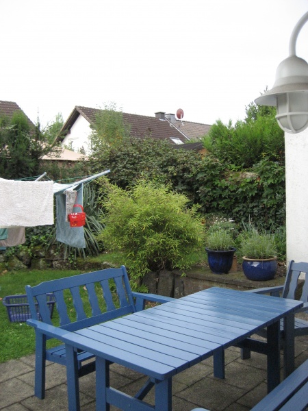 Ansicht Terrasse und Garten Doppelhaush�lfte Sankt Augustin-Schmerbroich