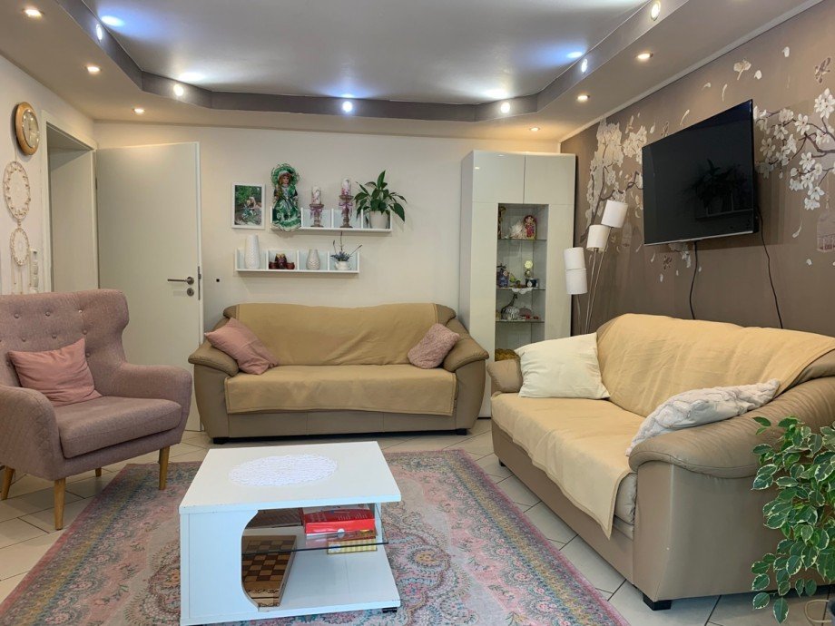 Ansicht Wohnzimmer Einfamilienhaus Buchholz (Westerwald) / K�lsch-B�llesbach