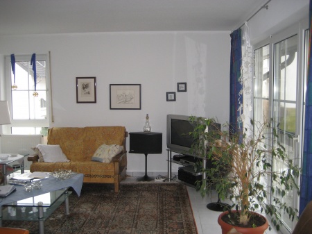 Ansicht 1 Wohnzimmer Etagenwohnung Hennef