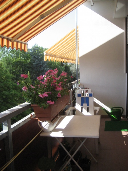 Balkonansicht 1 Etagenwohnung Sankt Augustin