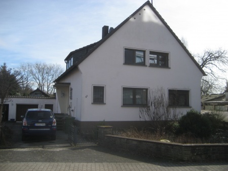 Hausansicht mit Garagen Einfamilienhaus Sankt Augustin