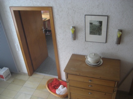 Ansicht Diele von der Empore aus Einfamilienhaus Sankt Augustin