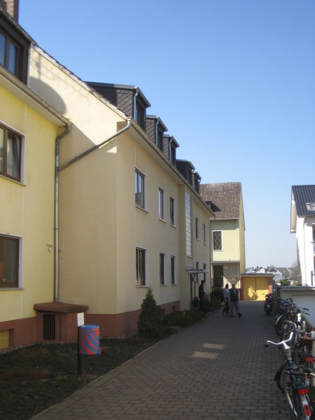 Ansicht Hauseingangsbereich Etagenwohnung Bonn