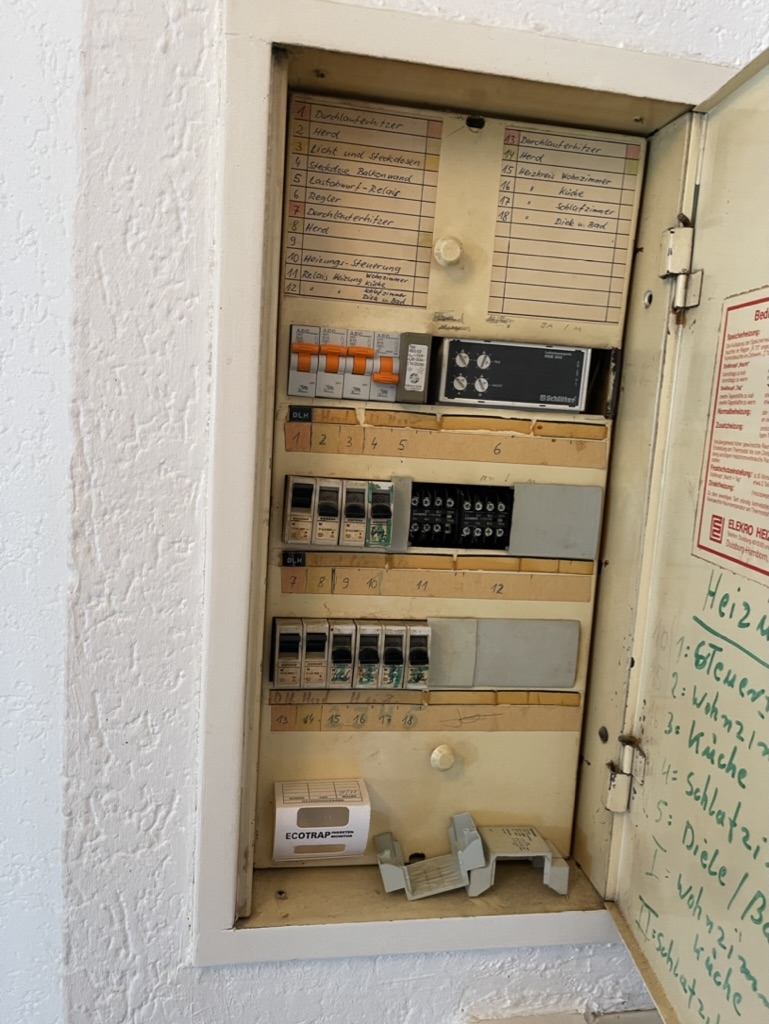 Elektroverteilung Etagenwohnung Sankt Augustin
