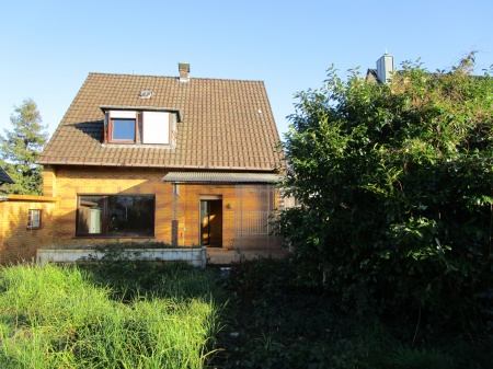 R�ckansicht Einfamilienhaus Sankt Augustin