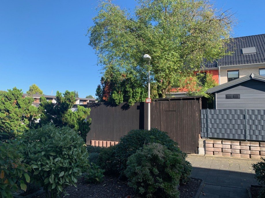 Gartenansicht Reihenendhaus Sankt Augustin