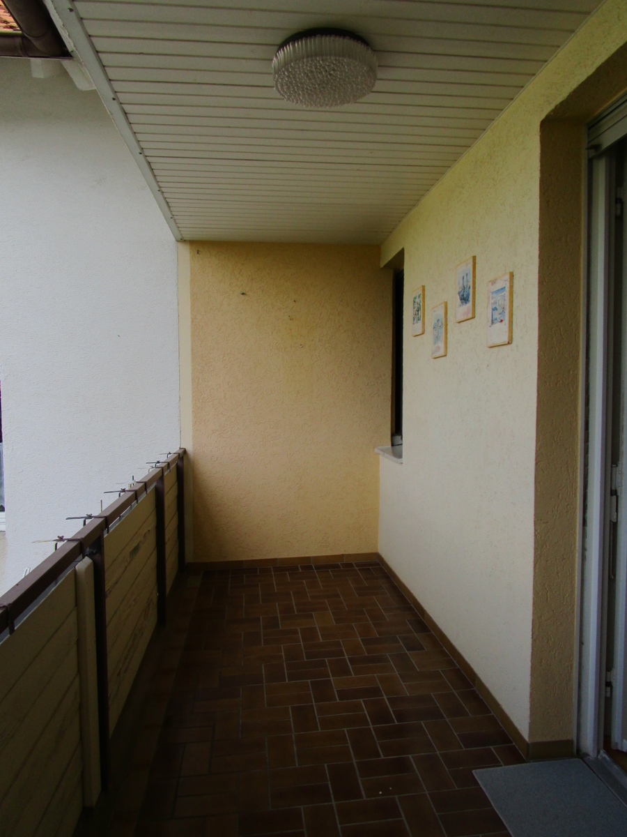 Balkon vom Schlafzimmer Etagenwohnung Bad Honnef