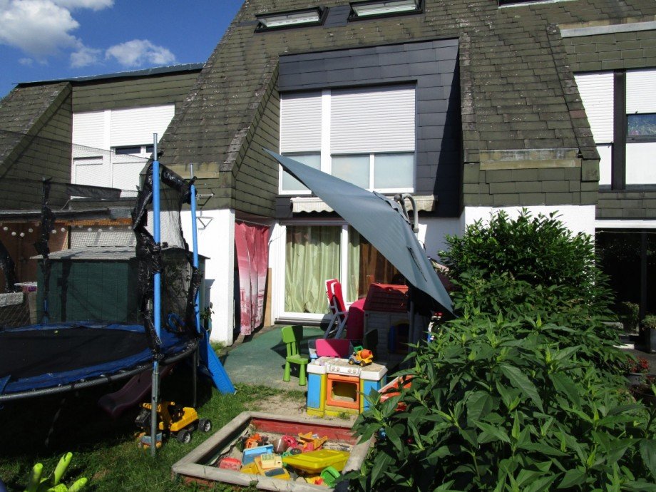 Gartenansicht Reihenhaus Sankt Augustin