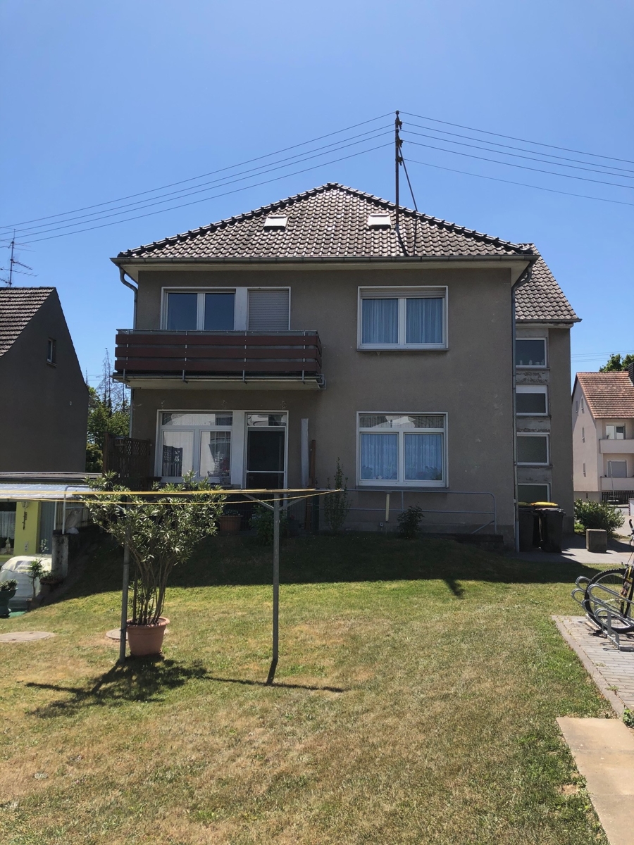 R�ckansicht Mehrfamilienhaus Sankt Augustin