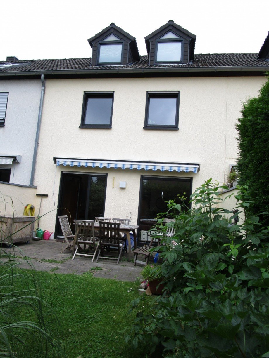 R�ckansicht Reihenhaus Sankt Augustin