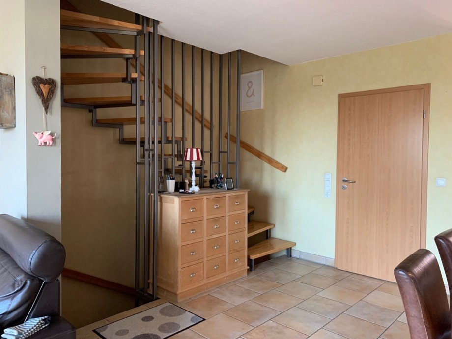 Ansicht Wohn,- Esszimmer Doppelhaush�lfte Niederkassel