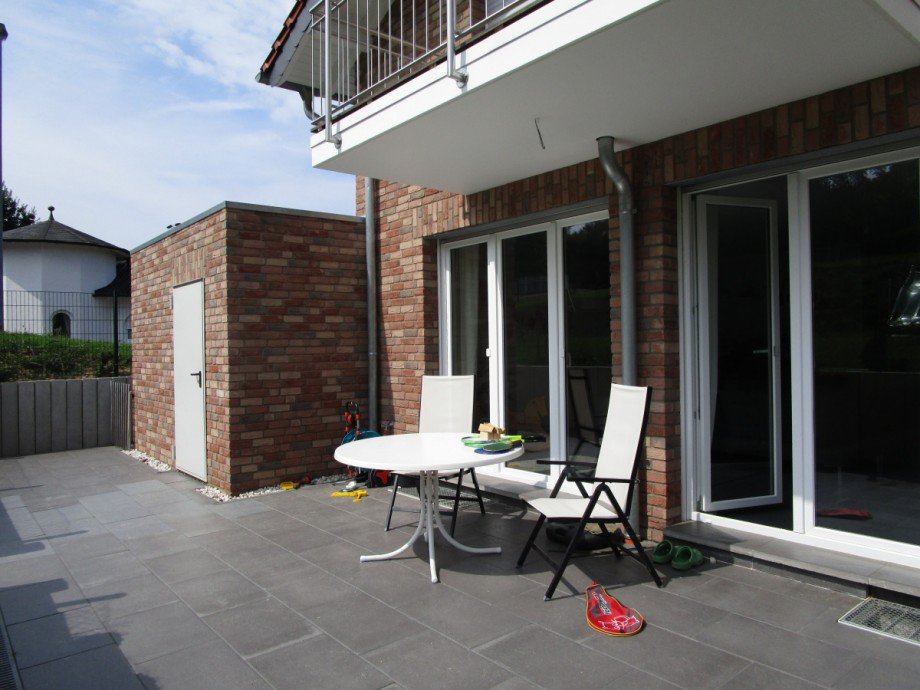 Terrasse Doppelhaush�lfte K�nigswinter / Thomasberg
