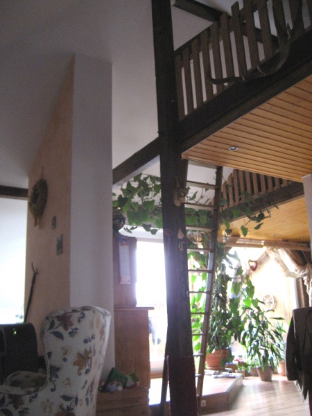 Wohnbereich mit Galerie Etagenwohnung Siegburg