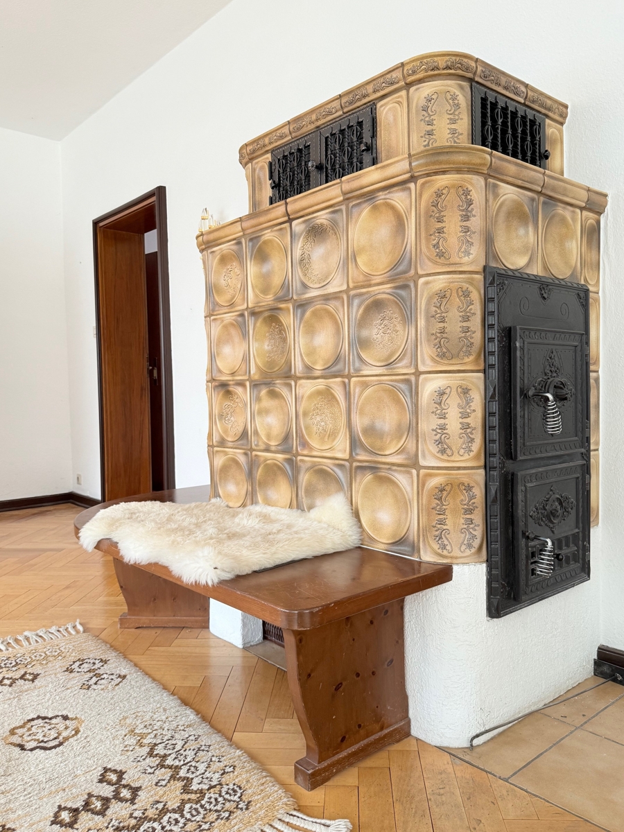 Ansicht Kaminofen Einfamilienhaus Bonn