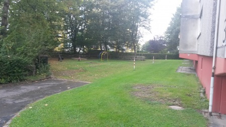 R�ckansicht Wohnung Lohmar