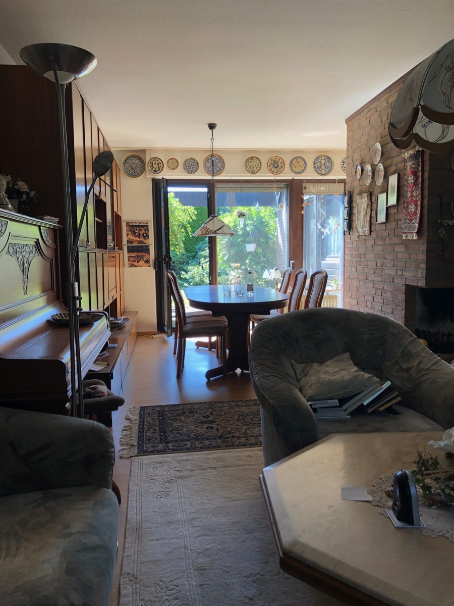 Wohn,- Esszimmer im Erdgeschoss Reiheneckhaus Sankt Augustin