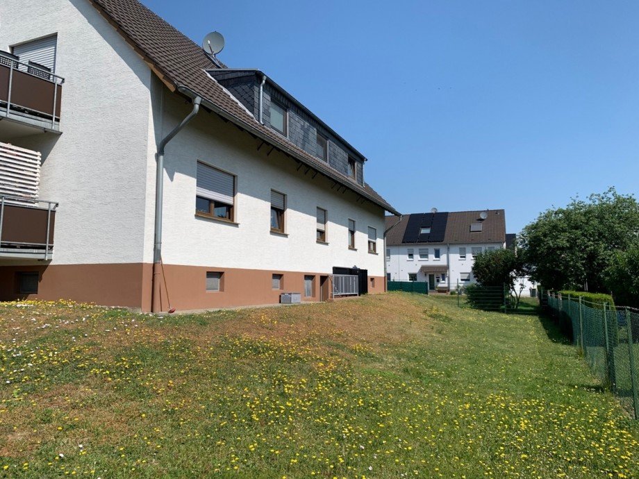 Gartenansicht Mehrfamilienhaus Sankt Augustin