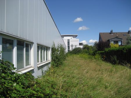 Halle II Seitenansicht rechts Lager Hennef