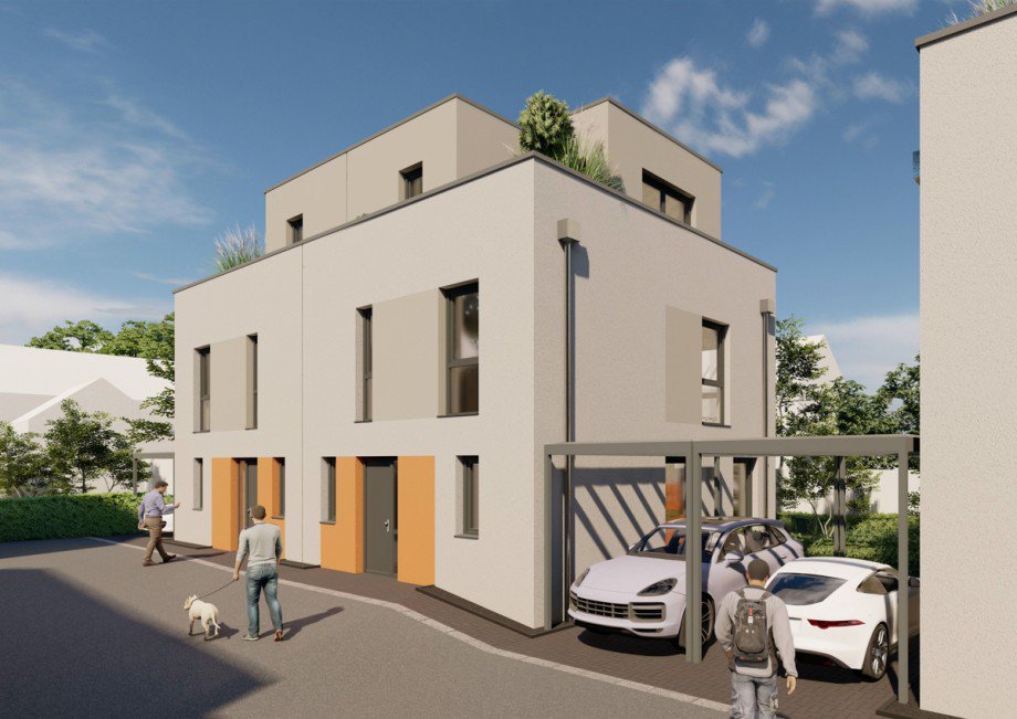 Visualisierung Doppelhaush�lfte Sankt Augustin