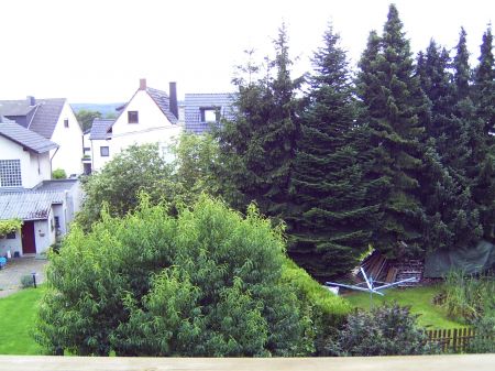Aussicht Balkon Dachgeschosswohnung Sankt Augustin