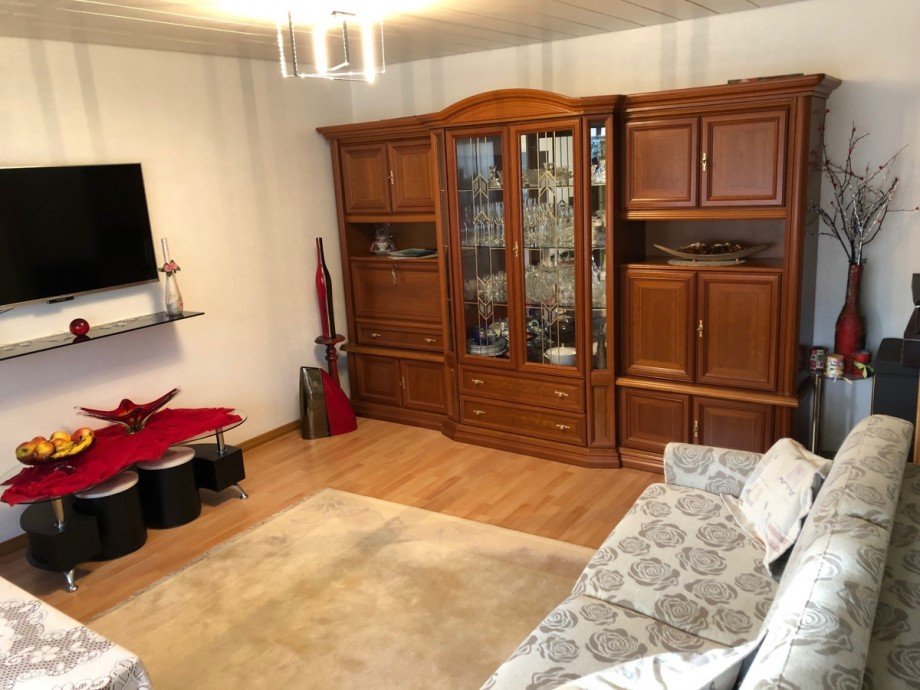 Wohn,- Esszimmer mit Balkon Etagenwohnung Sankt Augustin
