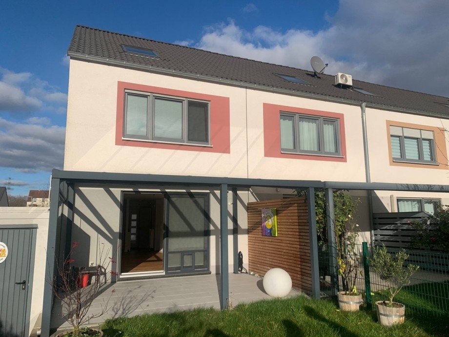 R�ckansicht Reihenendhaus Gelsenkirchen