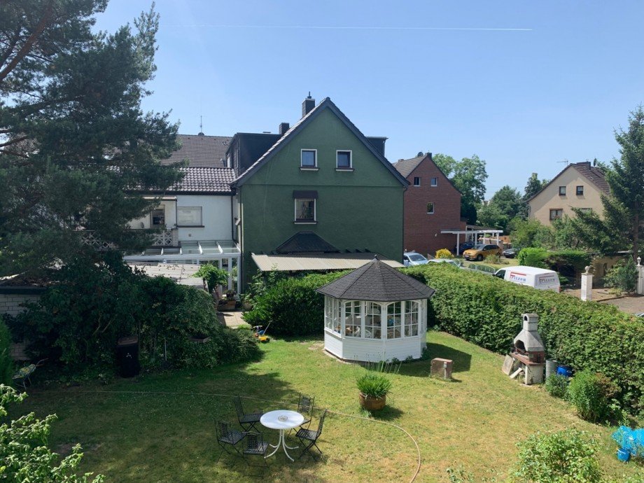 Blick von der Dachterrasse Zweifamilienhaus Troisdorf