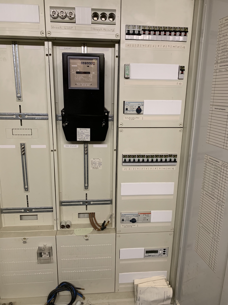Z�hlerschrank Einfamilienhaus Rheinbach