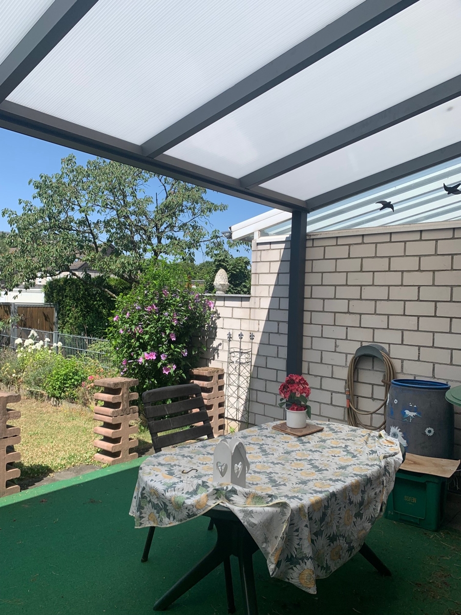 �berdachte Terrasse Reihenhaus Sankt Augustin