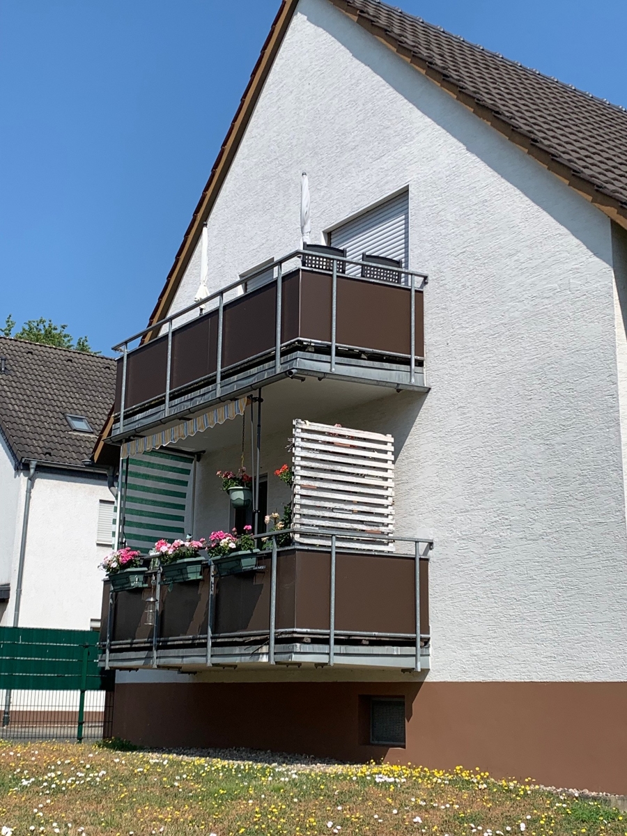 Ansicht Balkone Mehrfamilienhaus Sankt Augustin