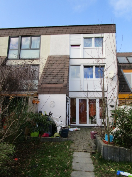 R�ckansicht Reihenhaus Sankt Augustin