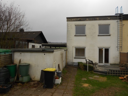 R�ckansicht Doppelhaush�lfte Ruppichteroth