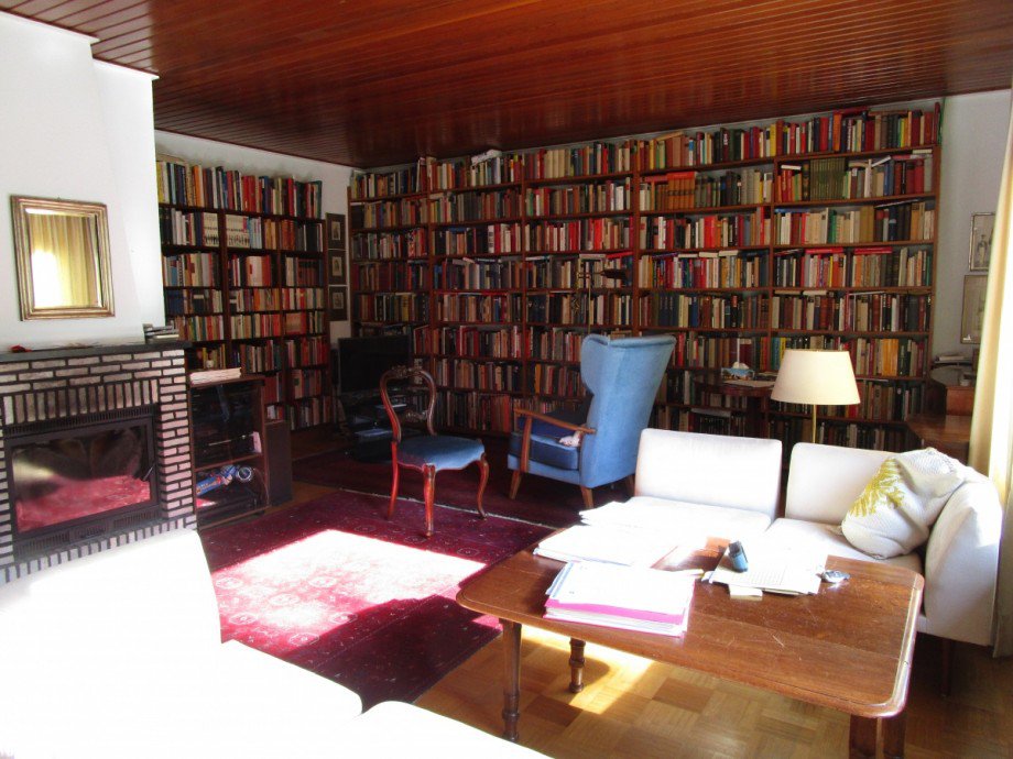 Ansicht 4 Wohnzimmer mit Kamin Einfamilienhaus Sankt Augustin